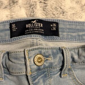 Hollister Women's Sky Blue Jeggings